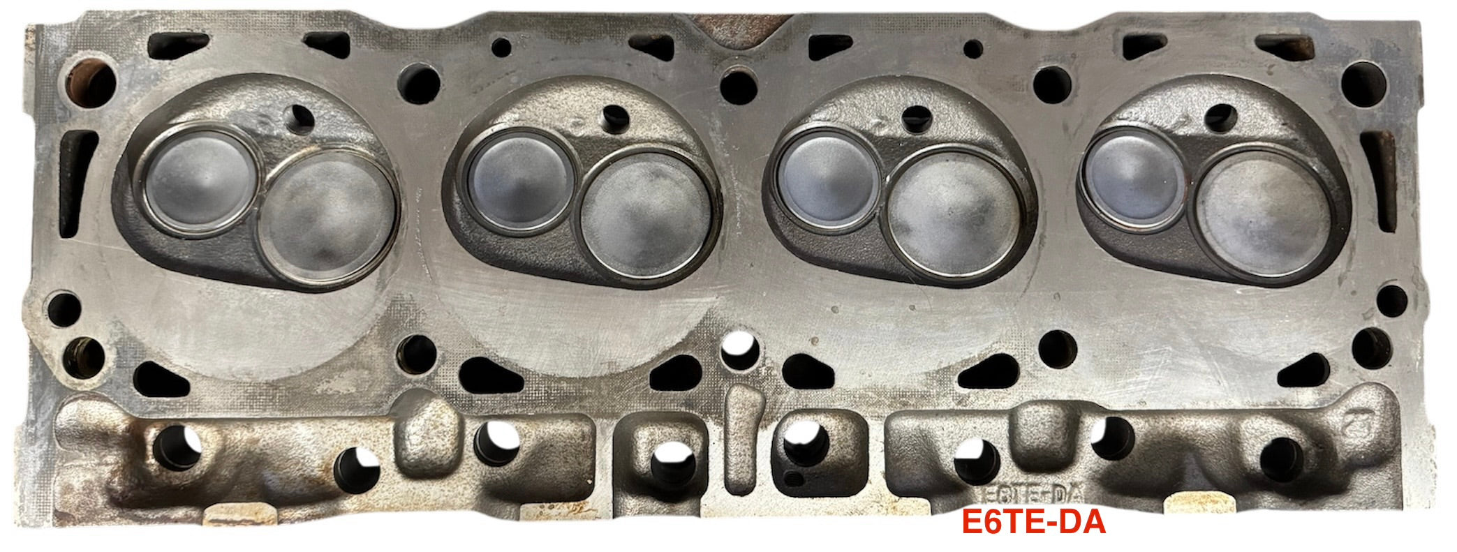 1985-87 Ford 7.5L 460 OHV w/ Smog Rebuilt Cylinder Head Casting # E6TE-DA