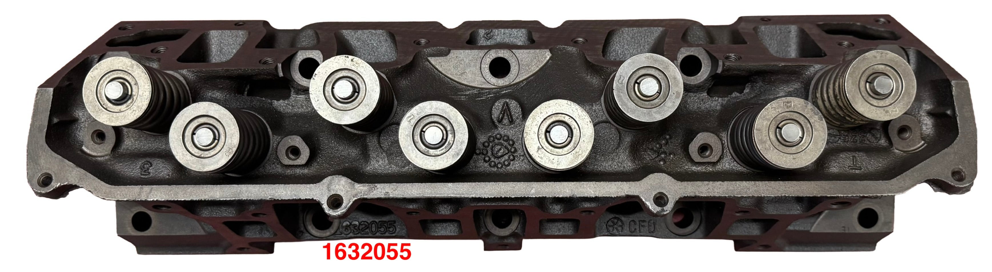1982-84 GM Cadillac 4.1L 250 OHV w/NO SMOG Rebuilt Cylinder Head Cast # 1632055