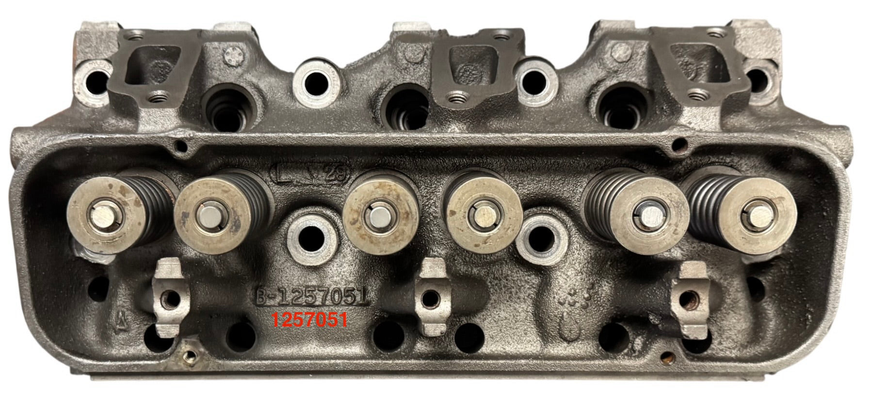 1978-1979 GM Buick 3.8L 231 Rebuilt Cylinder Head Casting # B-1257051