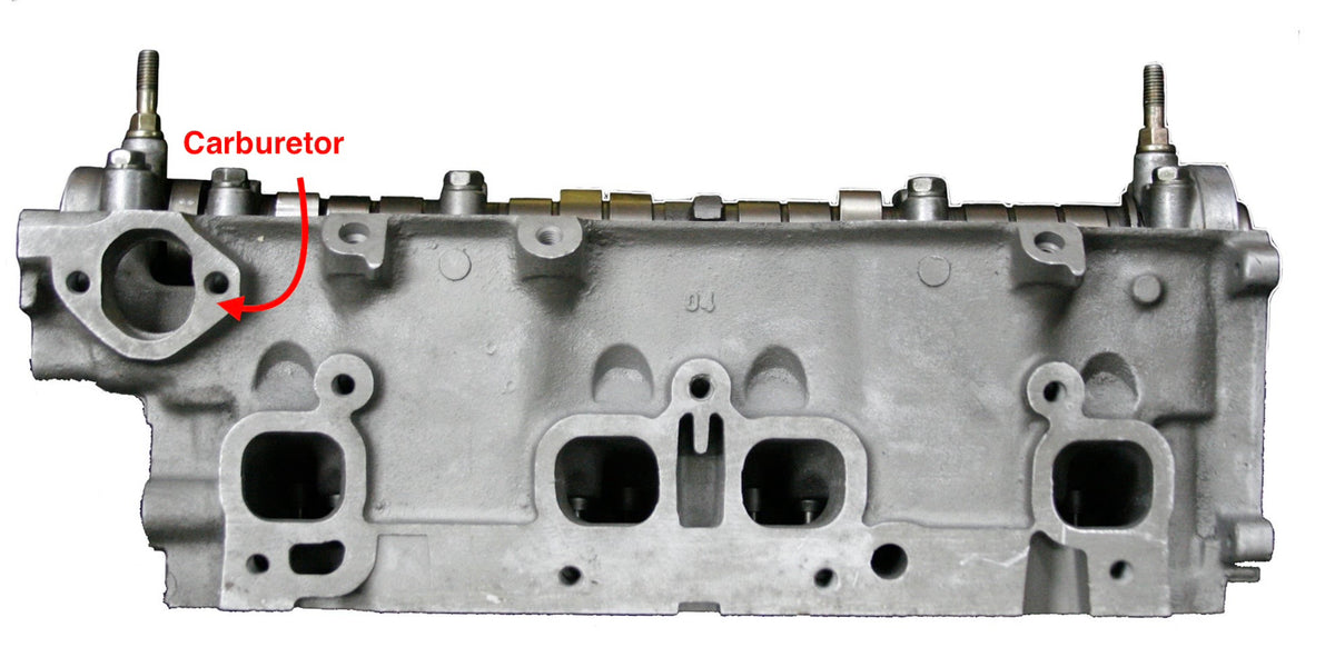 1990-94 Toyota Tercel 1.5L SOHC (Carburetor) rebuilt Cylinder Head Casting # 3E