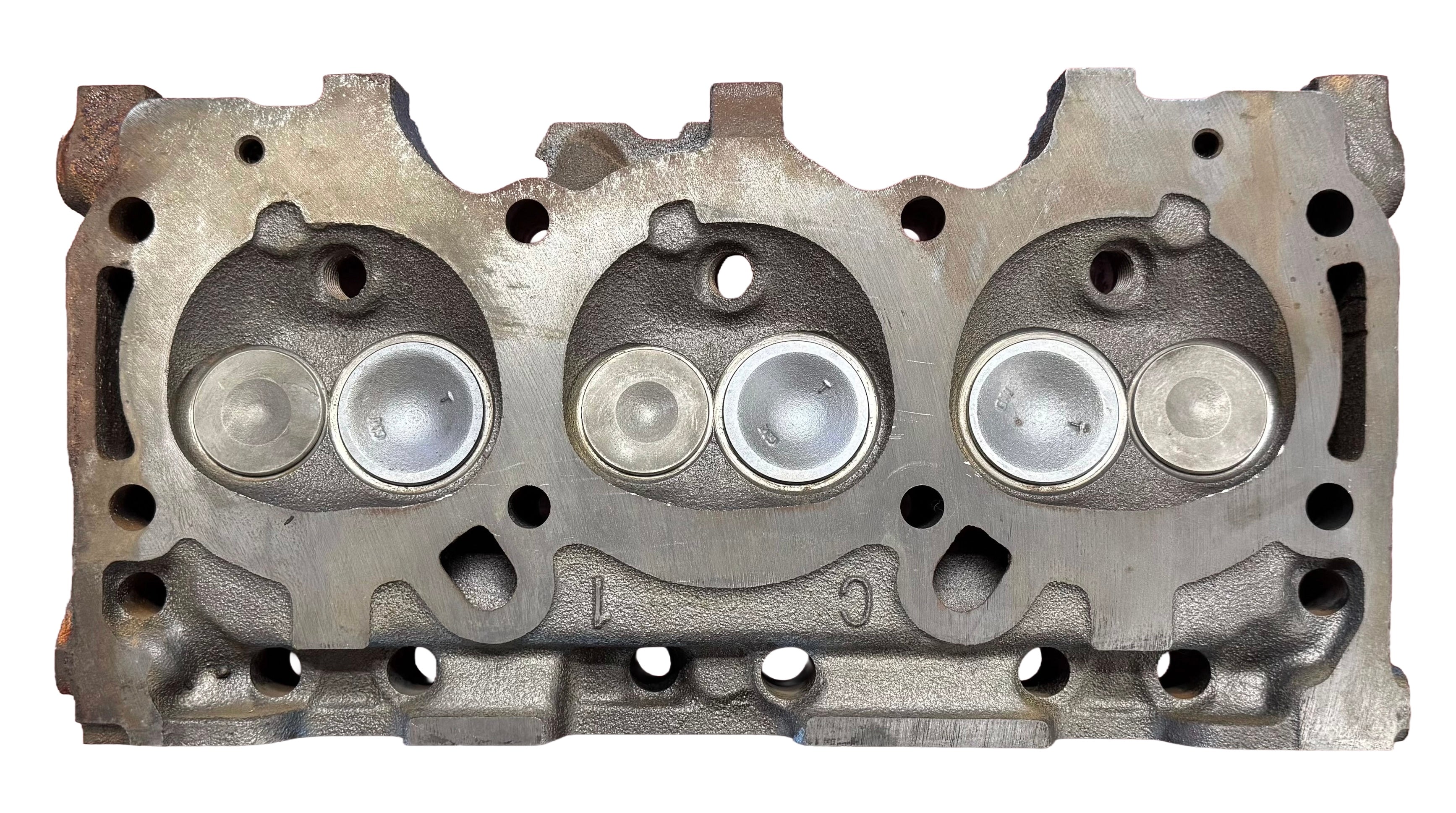 1977 GM Buick 3.8L 231 w/ 2 Smog Holes Rebuilt Cylinder Head Casting # B1257661