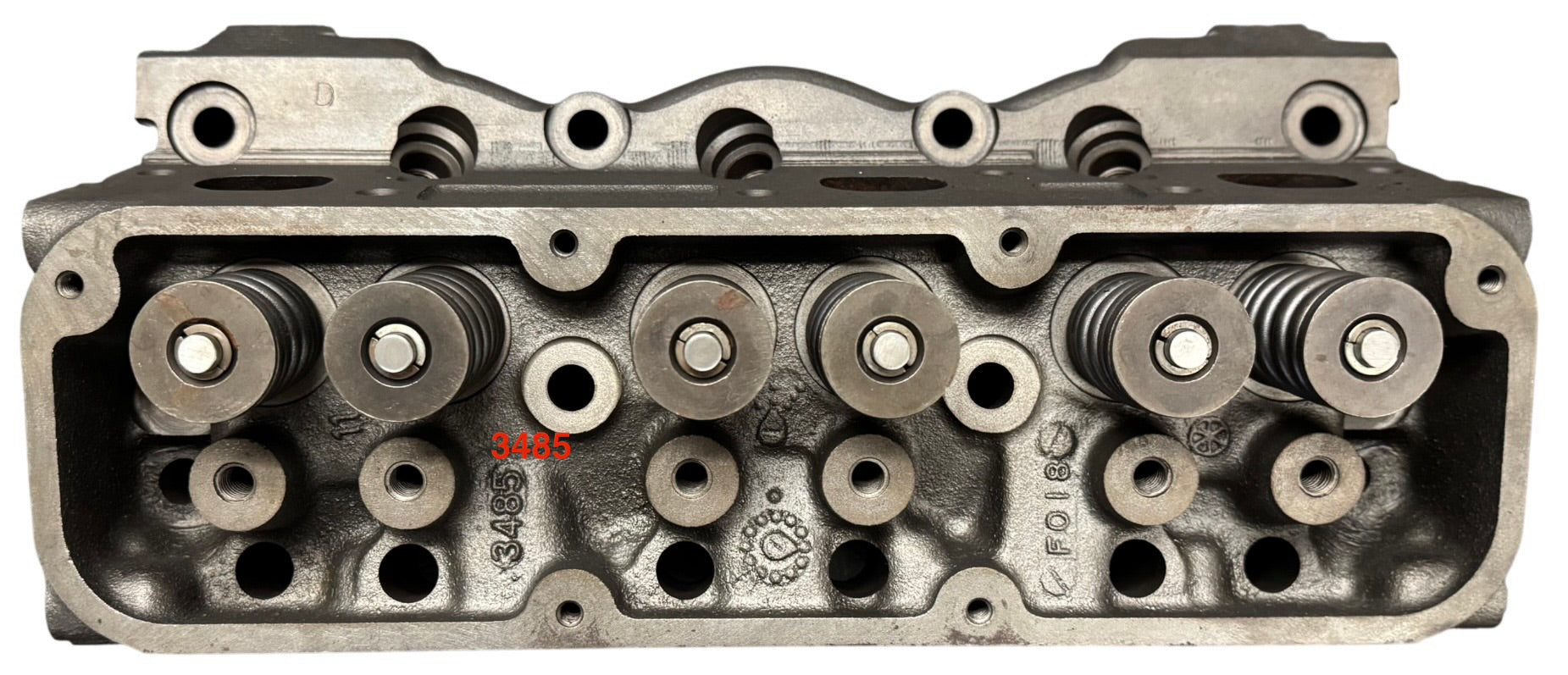 1989-93 GM Buick 3.3L 204 OHV Rebuilt Cylinder Head Casting # 250/485/619/723