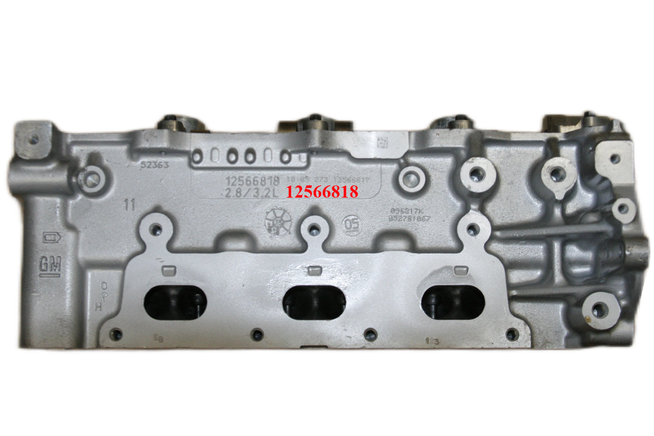 2004-07 Cadillac CTS 2.8L 171 V6 DOHC Right Rebuilt Cylinder Head Cast# 12566818