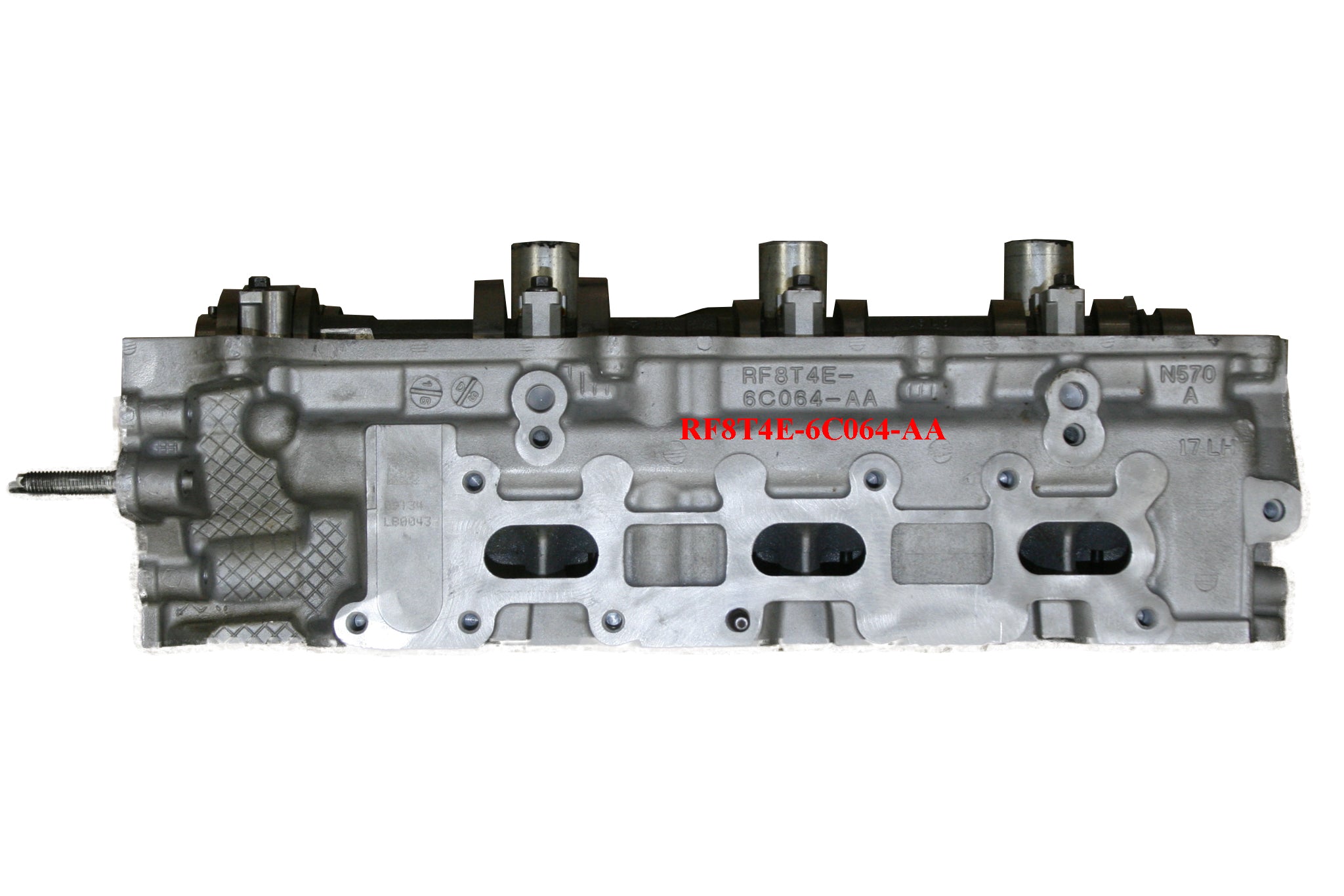 2009-12 Ford 3.5L V6 DOHC Left Cylinder Head Casting # RF8T4E-6C064-AA