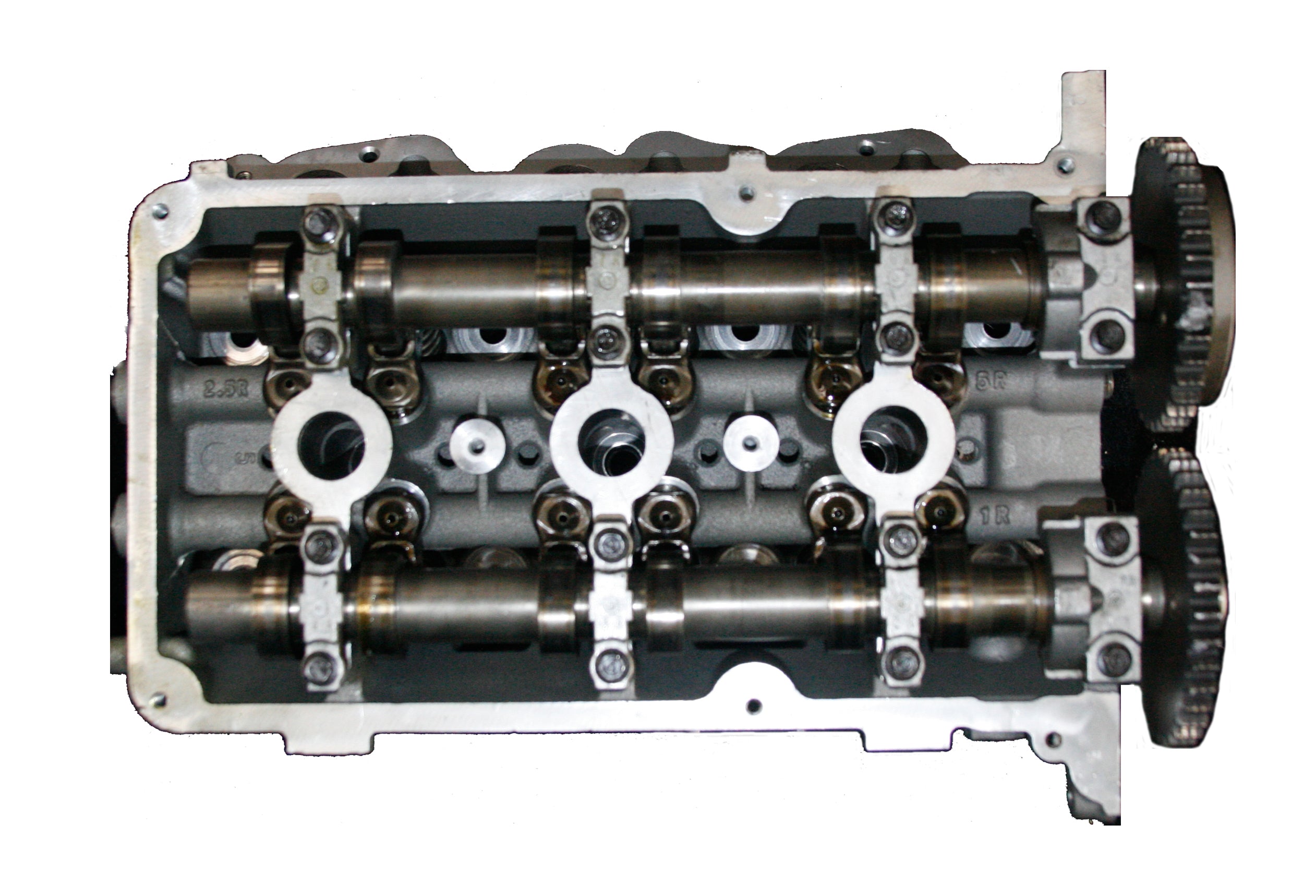 1995-08 Ford 2.5L DOHC rebuilt Cylinder Head Casting # RF F53E Right Side