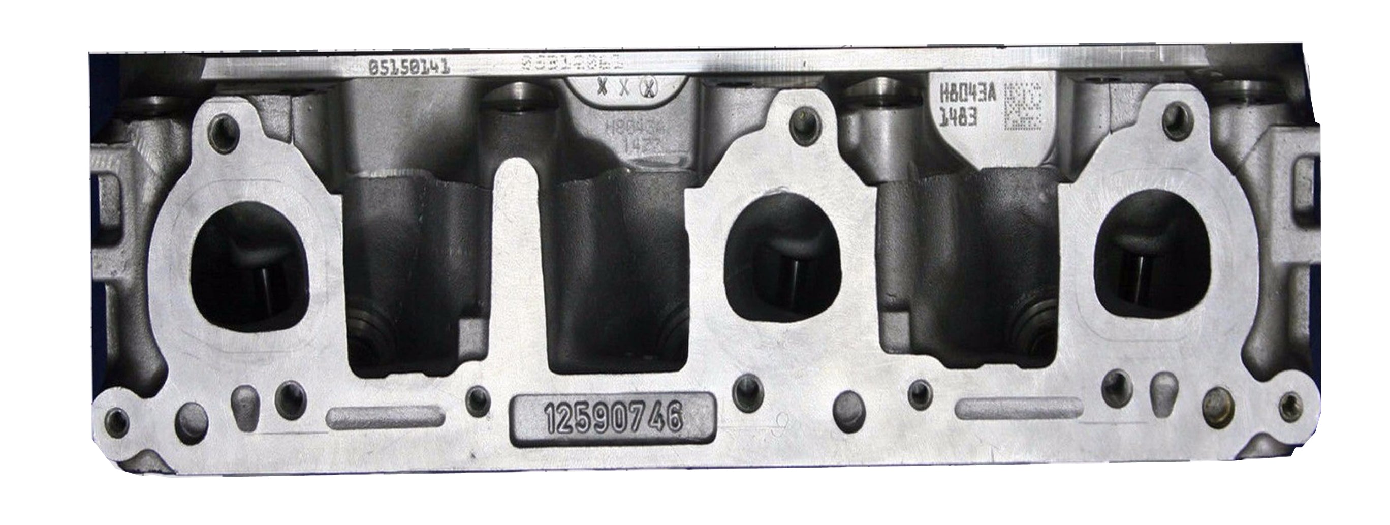 2004-08 GM Impala, Malibu 3.5L V6 OHV Rebuilt Cylinder Head Cast # 12590746