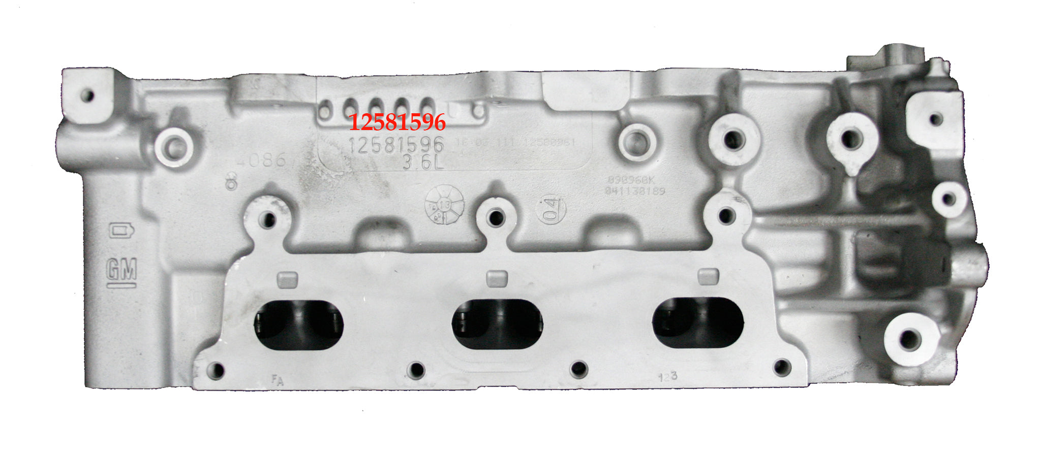2004-2009 GM Chevy Cadillac 3.6L DOHC Right Cylinder Head Casting # 12581596