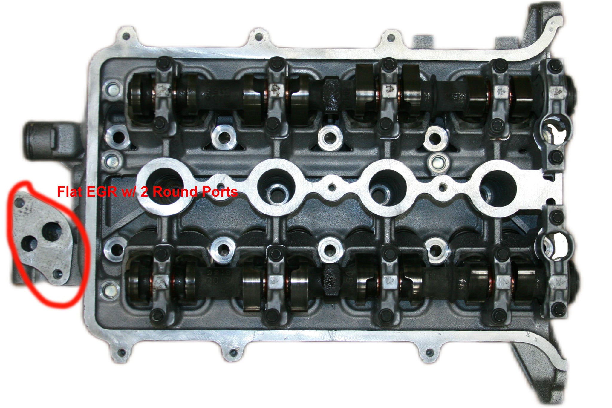1990-02 Saturn 1.9L DOHC w/Flat EGR Rebuilt Cylinder Head Cast# 21006469