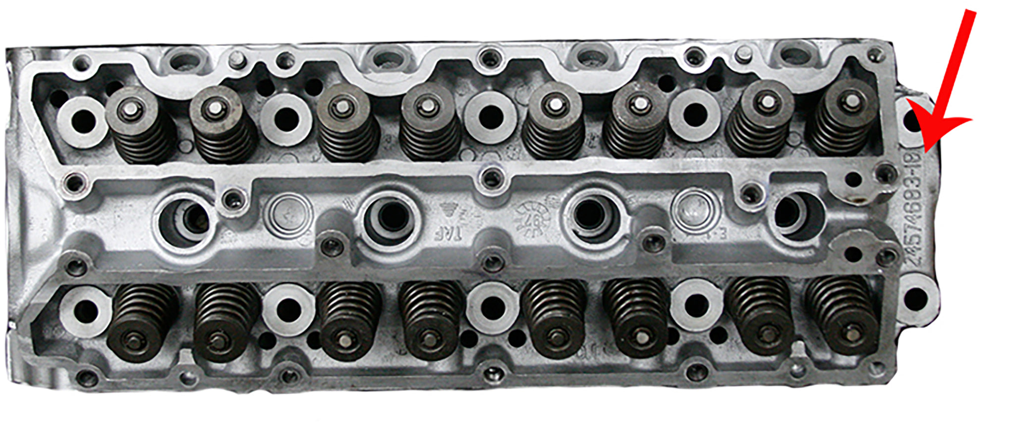 1996-02 Oldsmobile 2.4L DOHC Rebuilt Cylinder Head Casting # 24574683-18