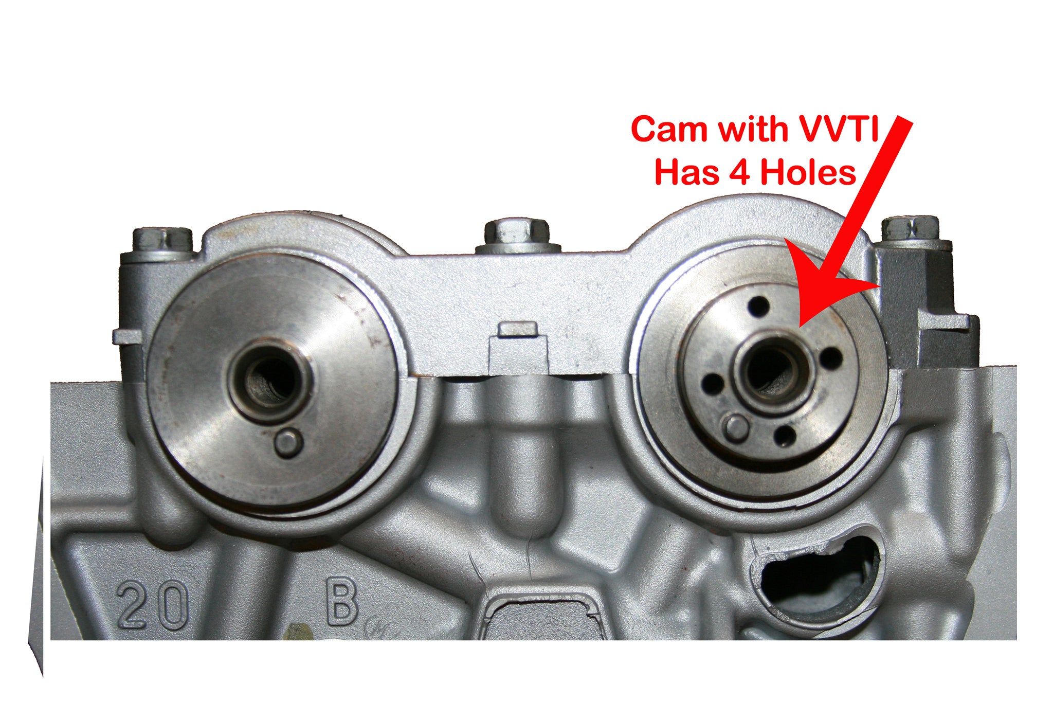 2000-07 Toyota 1.8L DOHC VvTi 1ZZFE Rebuilt Cylinder Head MOD307