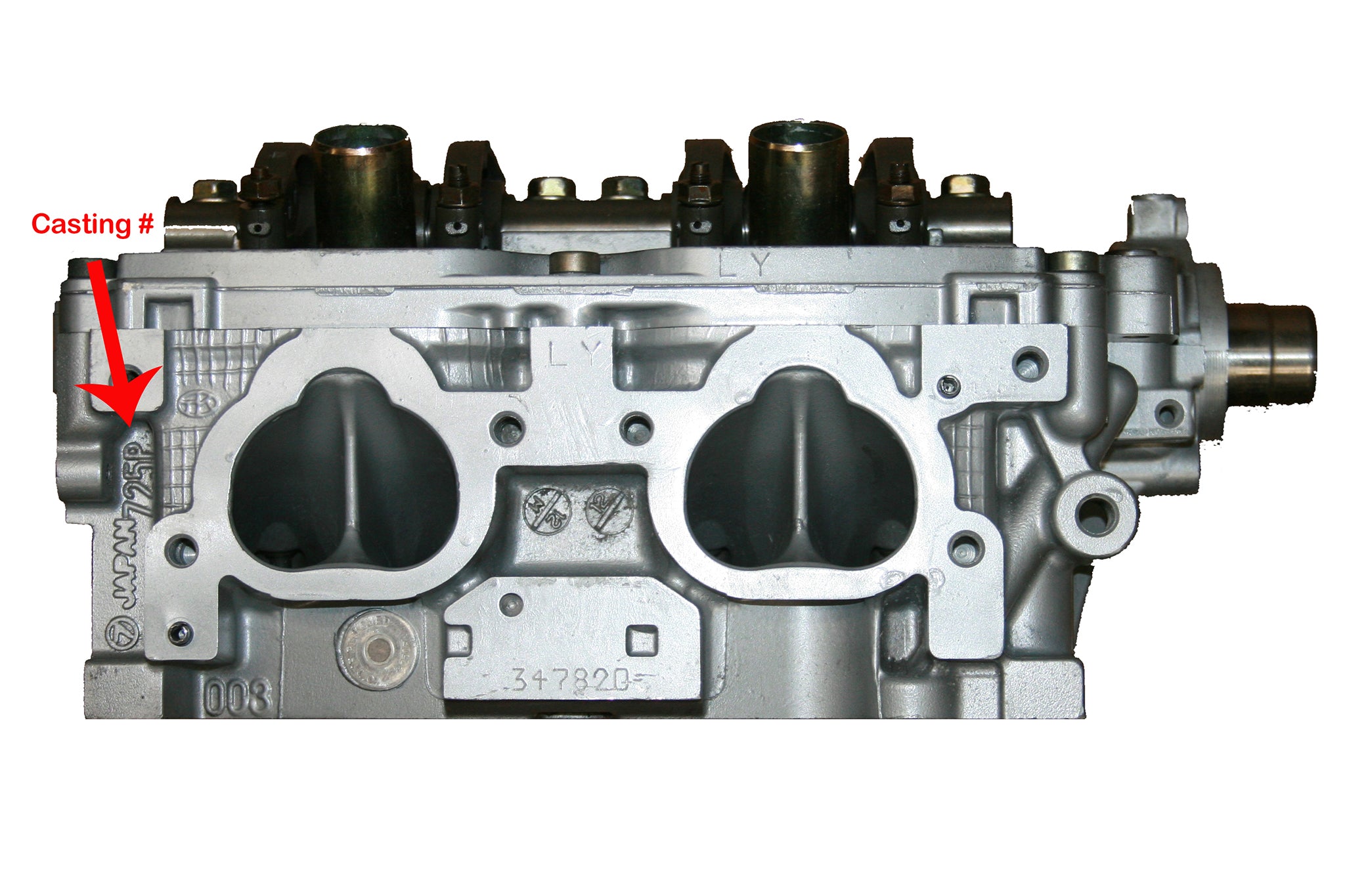 2004-2005 Subaru 2.5L SOHC EJ253 EJ259 Left driver side Rebuilt cylinder head casting # Z25P