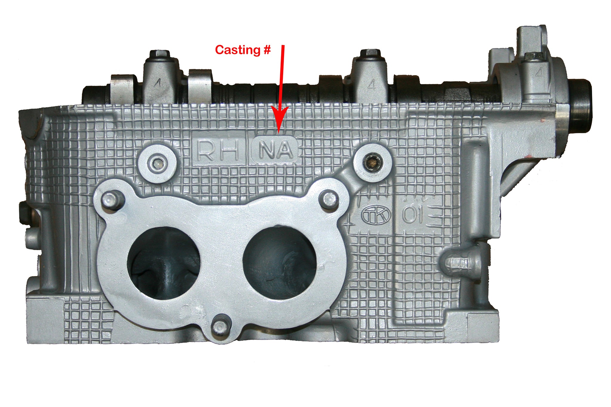 1996-1999 Subaru 2.5L DOHC EJ25 Rebuilt Cylinder Head Right CAST#NA