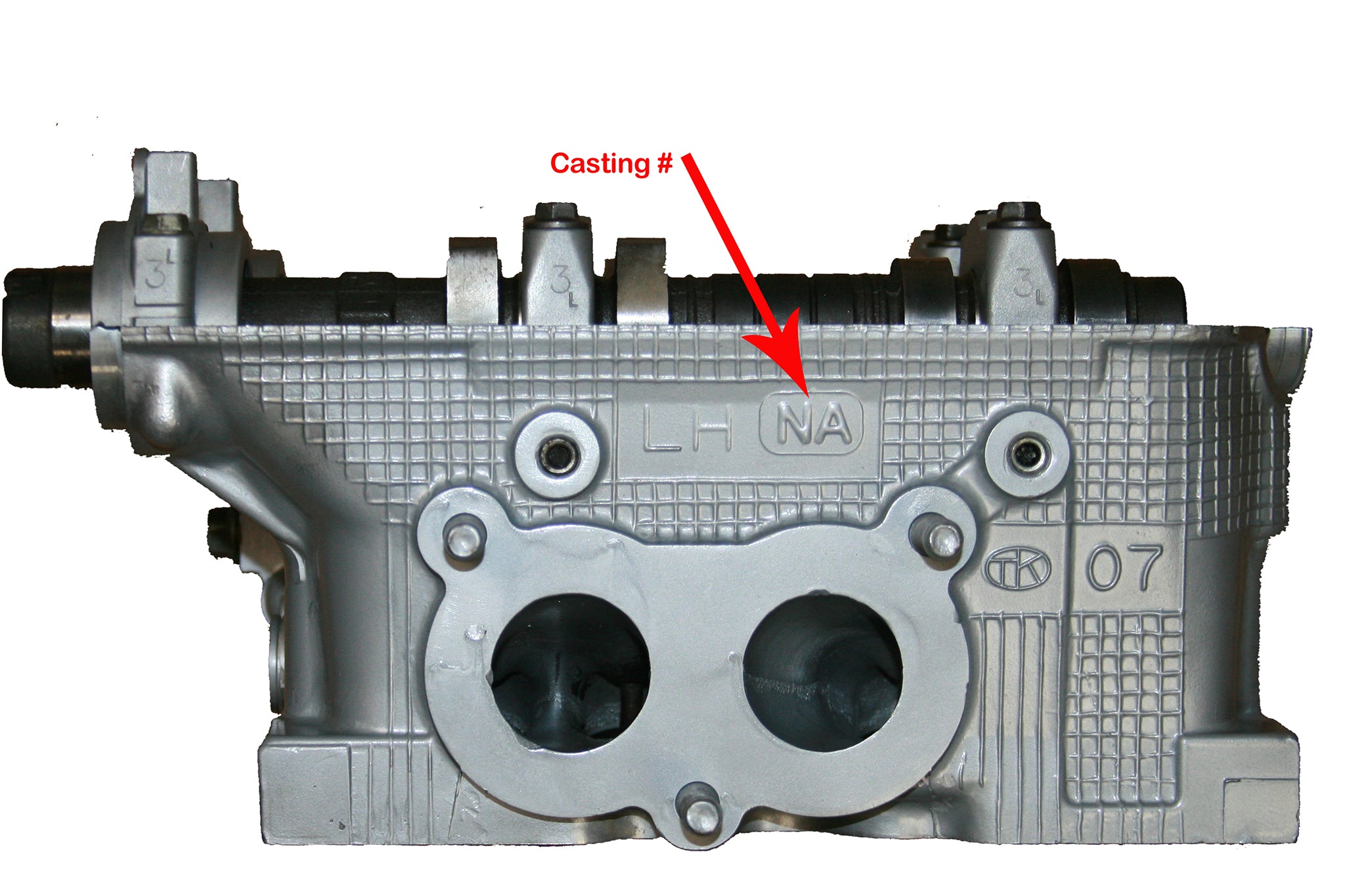 1996-1999 Subaru 2.5L DOHC EJ25 Left Rebuilt Cylinder Head Casting # NA