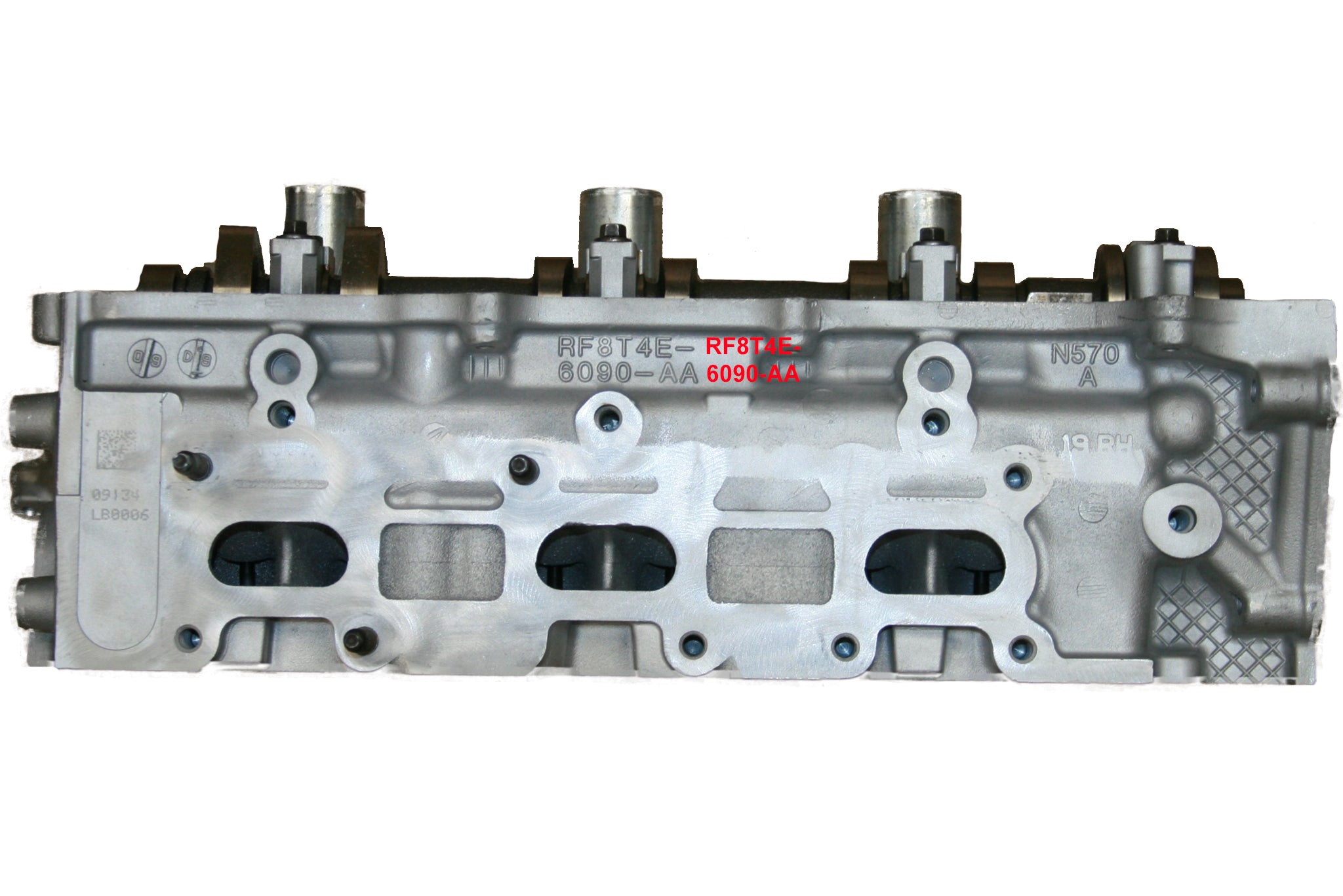 2009-12 Ford 3.5L V6 DOHC Right Cylinder Head Casting # RF8T4E-6090-AA