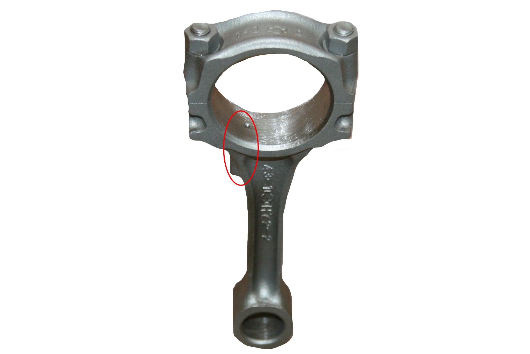 1979-1980 Nissan 210 1.5L 91Cu Connecting Rod Cast # H72-1