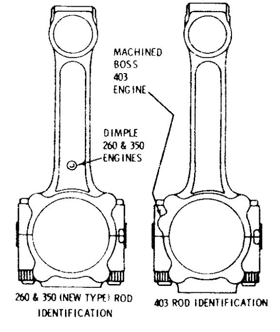 1964-84 Oldsmobile 403 Connecting Rod Casting # 143