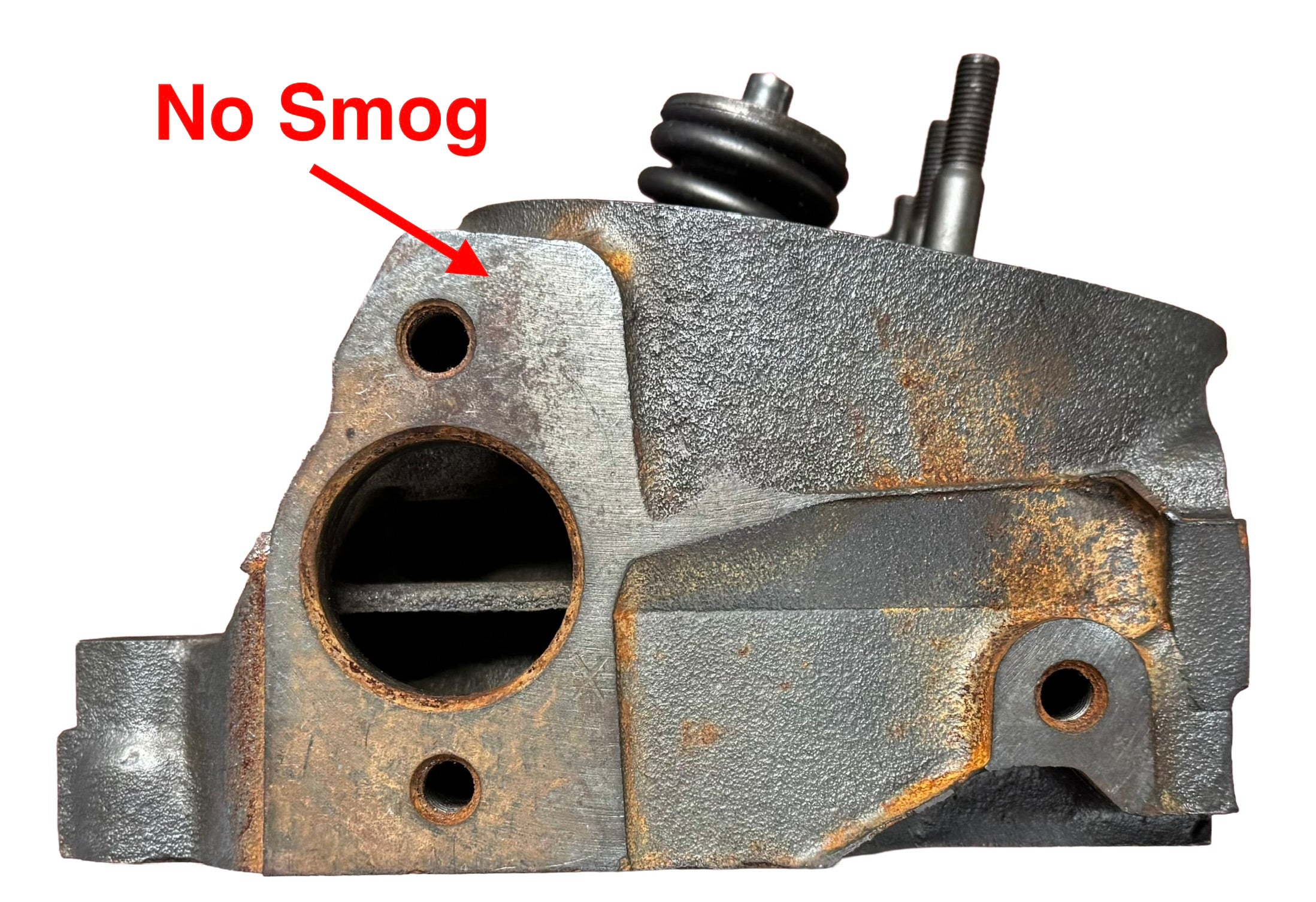 1968-78 Ford 5.0L 302Cu No SMOG Rebuilt Cylinder Head Casting # D7OE-DC