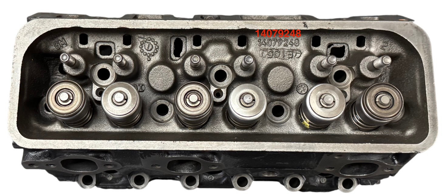 1985-95 GM Chevy S10 262 4.3L OHV Rebuilt Cylinder Head Casting # 14079248
