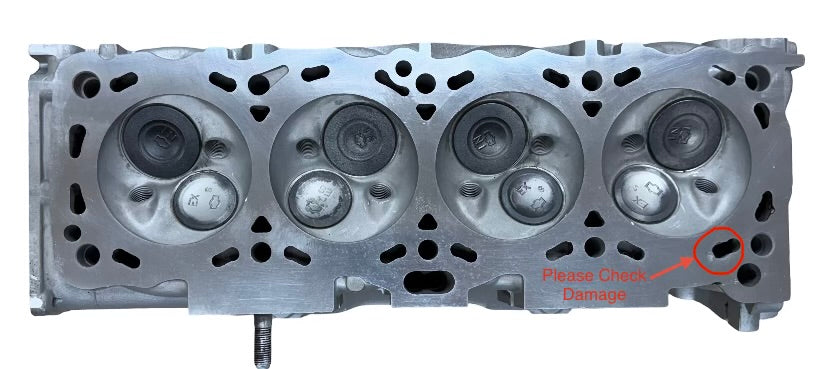 1982-86 Nissan Stanza 2.0L FI Rebuilt Cylinder Head Casting # D02