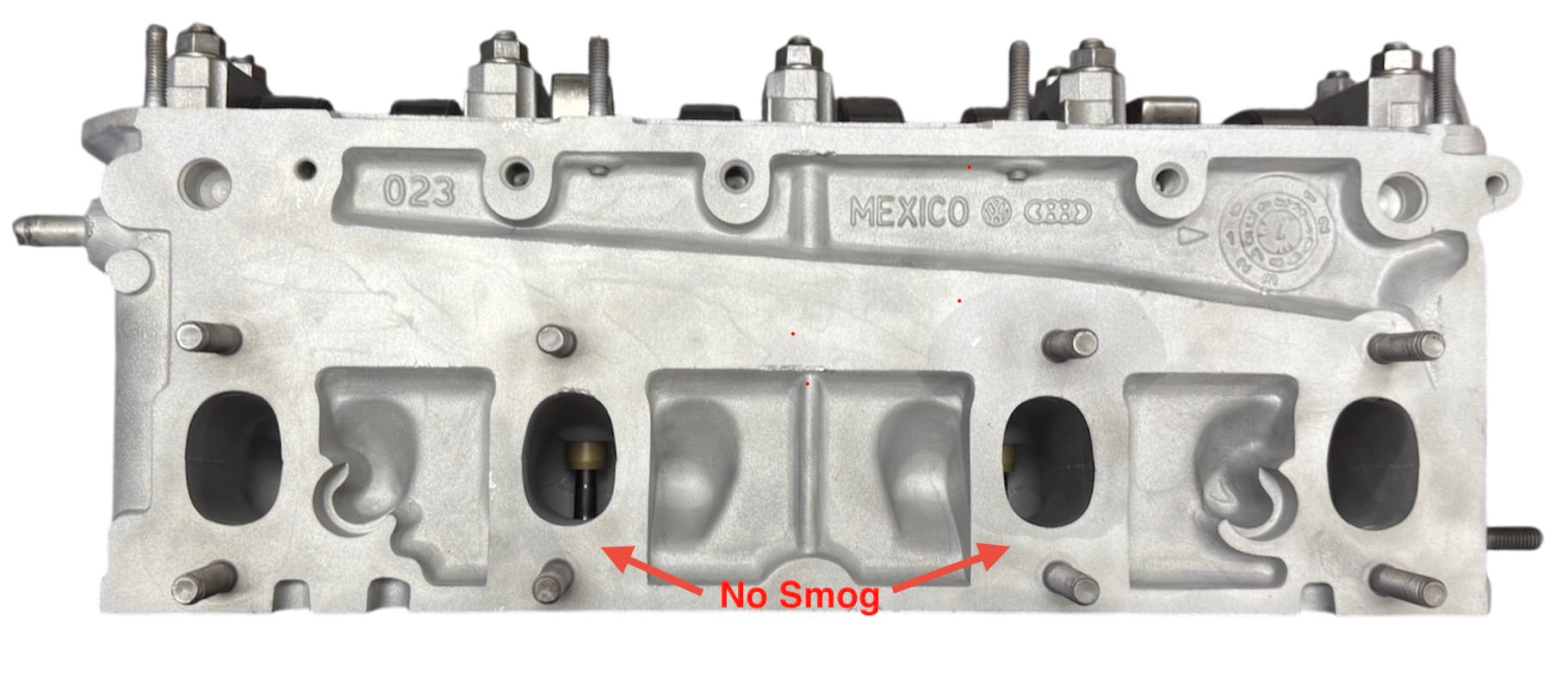 1998-2013 VW 2.0L Beetle NO SMOG Rebuilt Cylinder Head Casting # 06A103373J