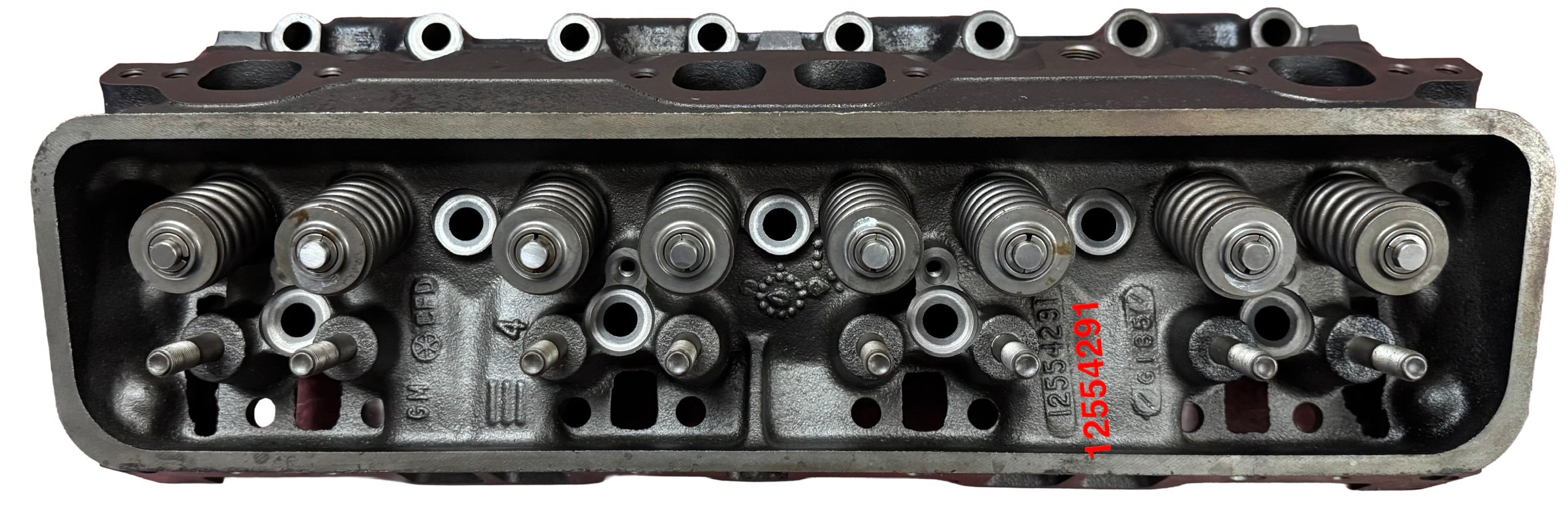1994-96 Chevrolet Caprice 265 OHV Rebuilt Cylinder Head Casting # 12554291