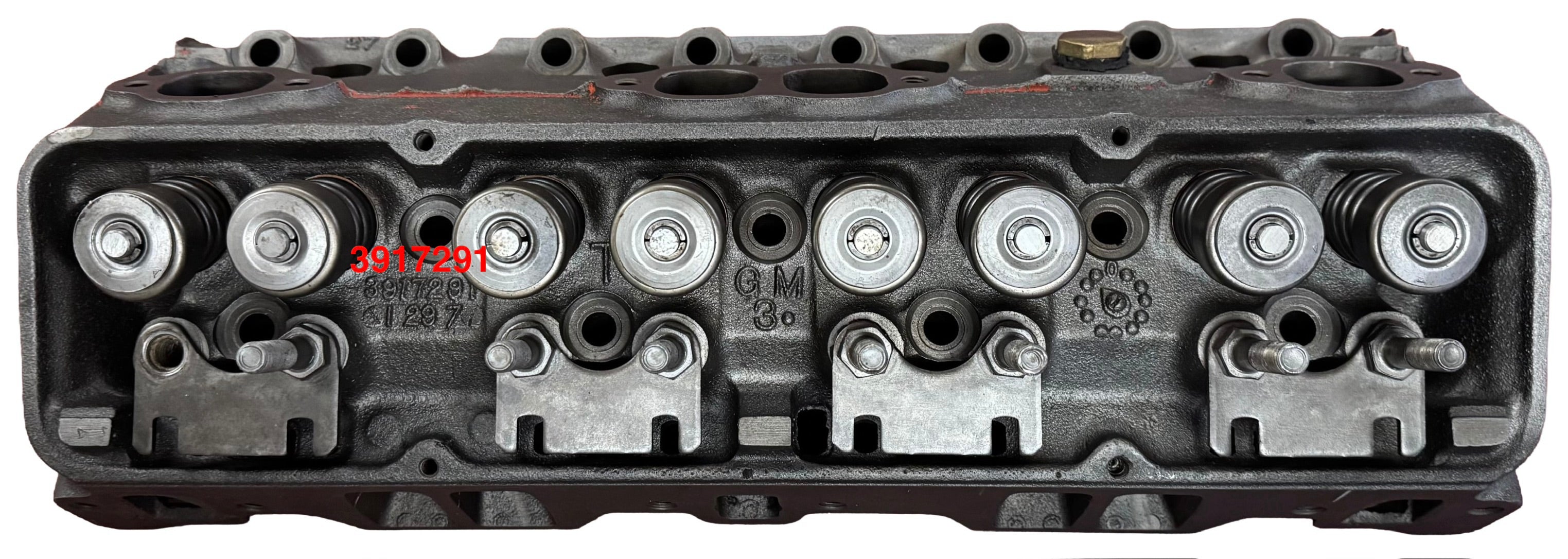 1967-68 Chevy 302 327 350 Dbl Hump Hi Perf. Rebuilt Cylinder Head Cast # 3917291