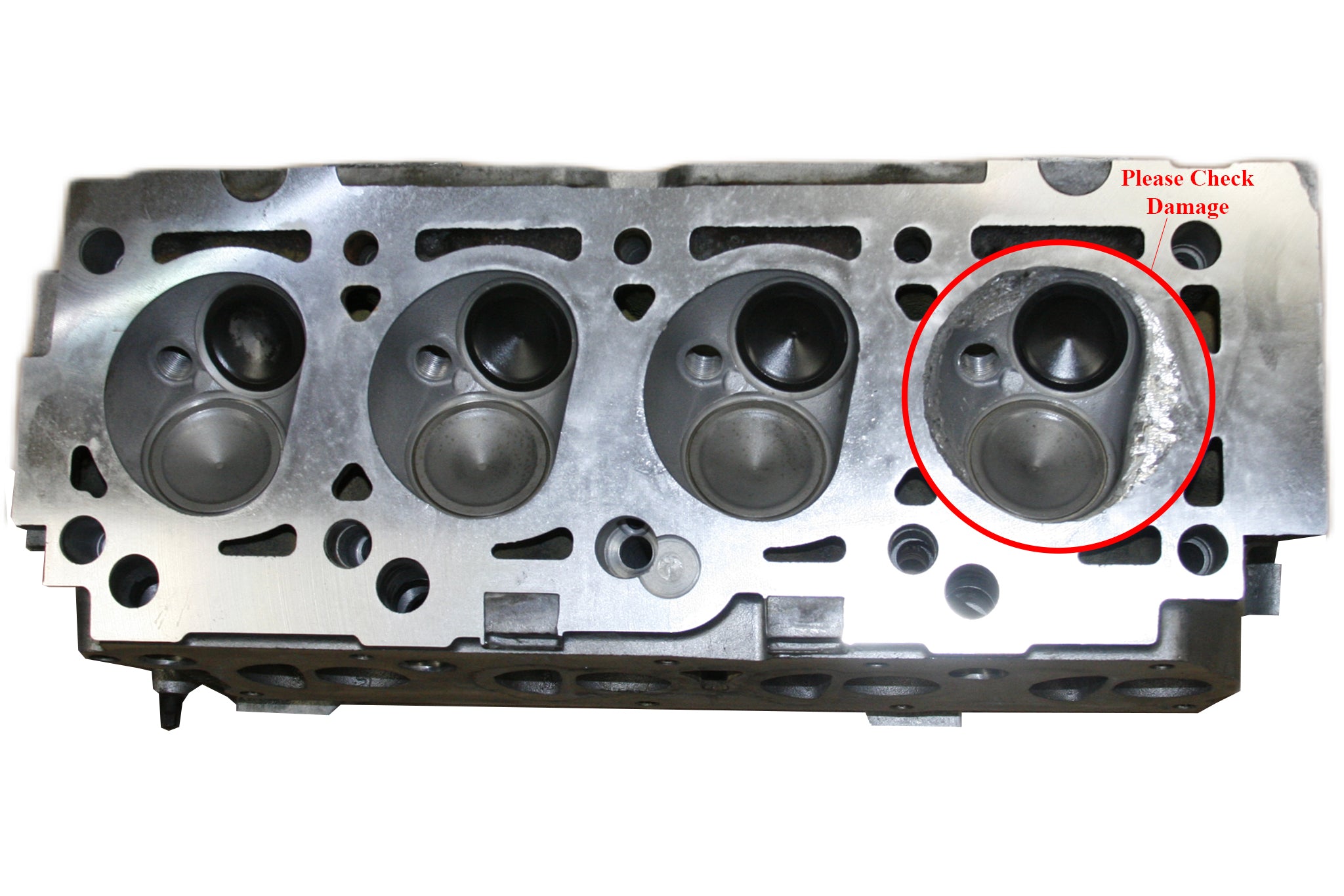 1997-02 Ford 2.0L SOHC (w/ Marking) Rebuilt Cylinder Head Cast # RF-F7CE-6090-AA