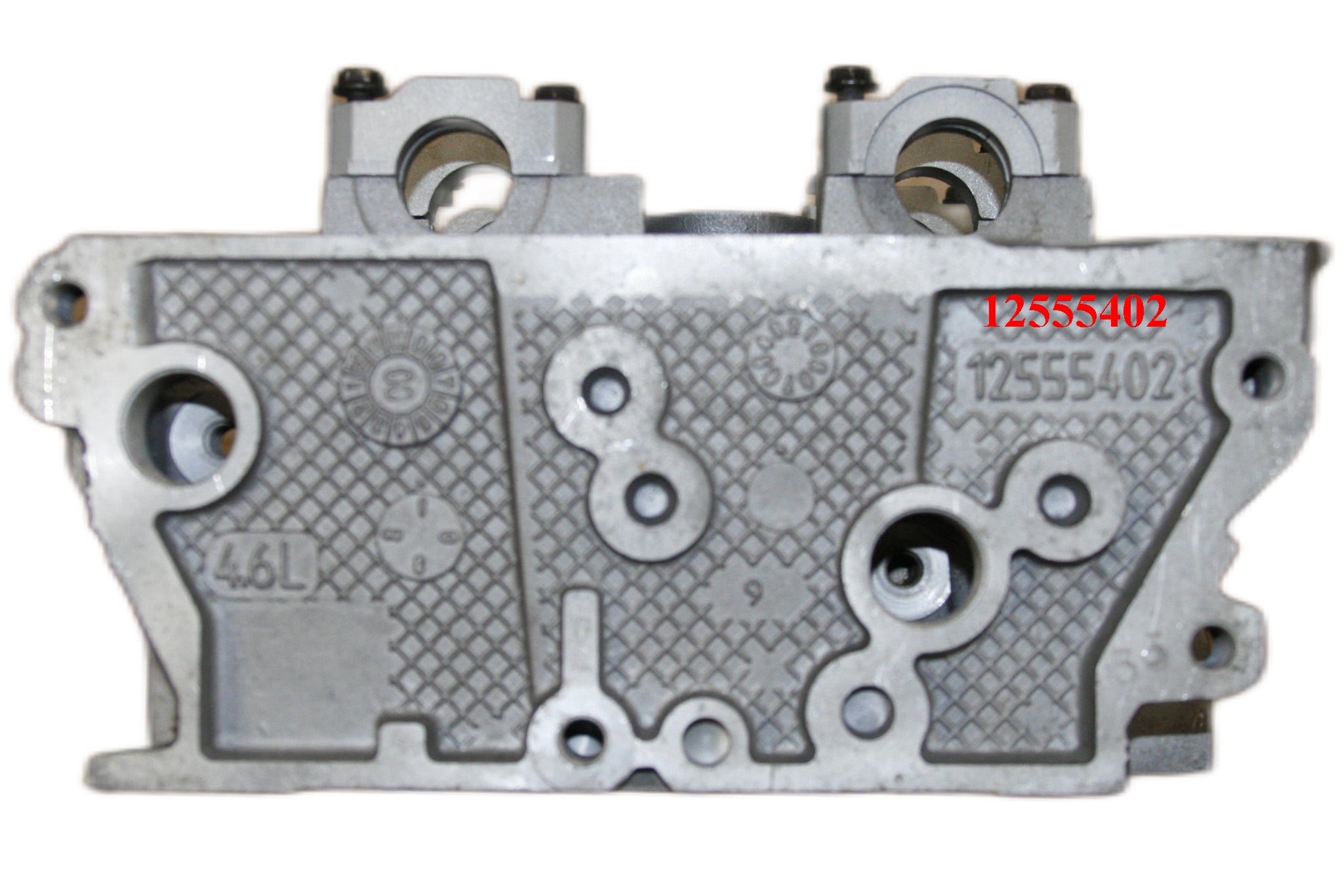 1987-11 Cadillac 4.6L 281Cu DOHC No Cam Left Rebuilt Cylinder Head Cast#12555402