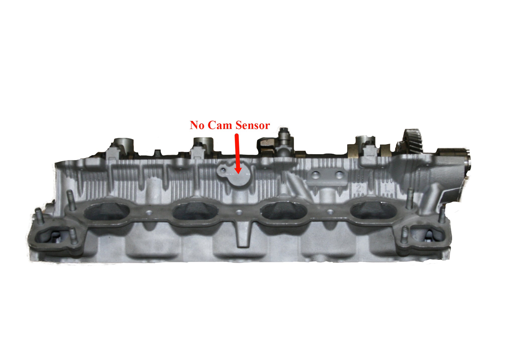 1990-97 Lexus 4.0L DOHC No Cam Sensor Left Rebuilt Cylinder Head Casting #1UZ-FE