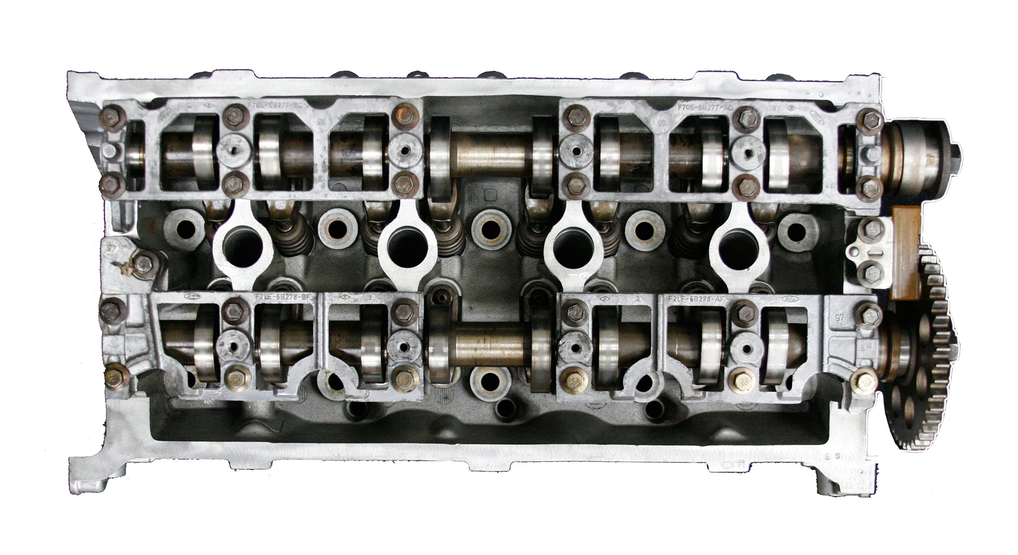 1996-1998 Ford Mustang 4.6L Right DOHC Cylinder head Casting # RF F6ZE 6C064 AD