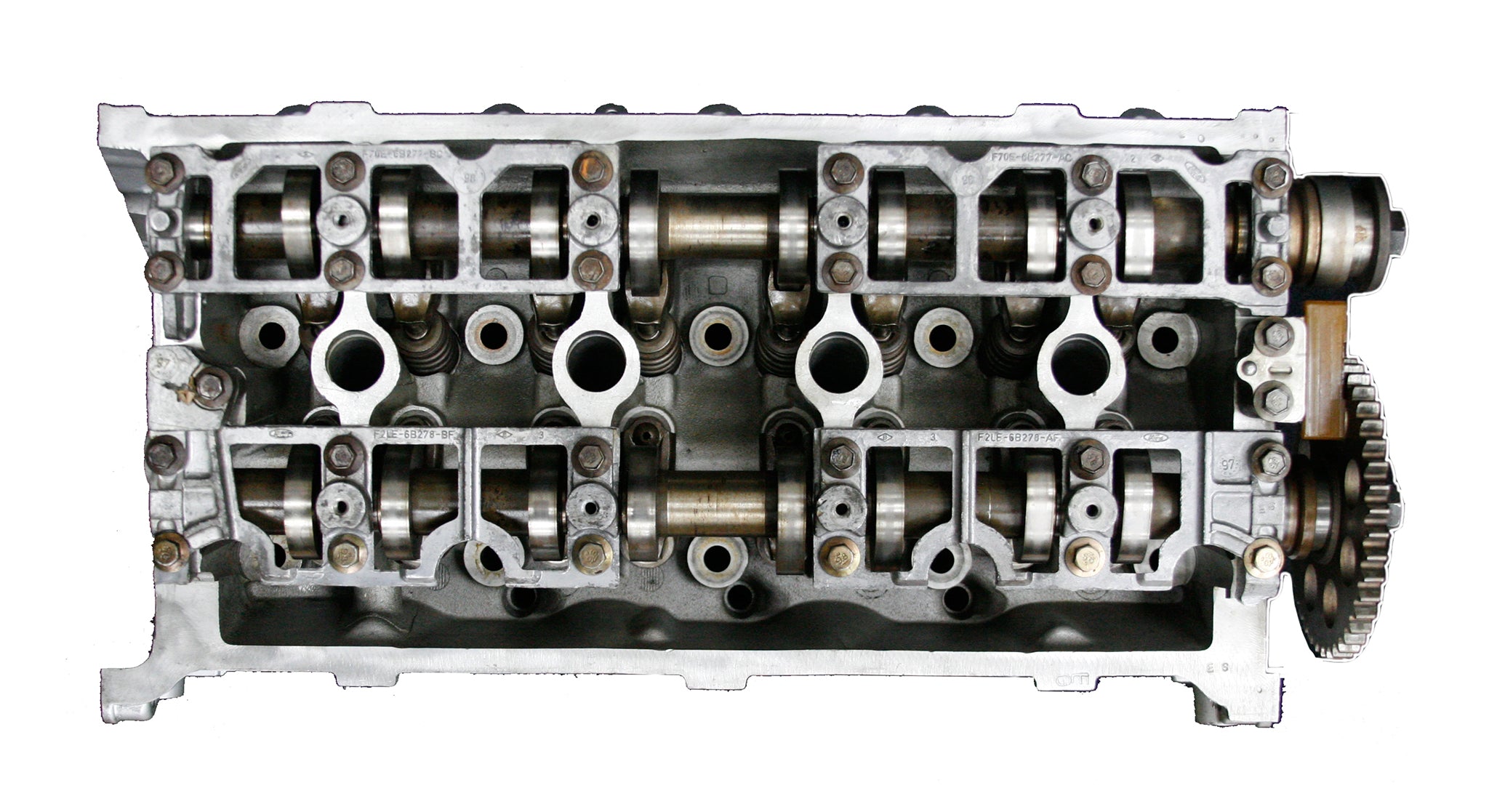 1996-1998 Ford Mustang 4.6L Right DOHC Rebuilt Cylinder Head Casting # RF F6ZE 6C064 AD