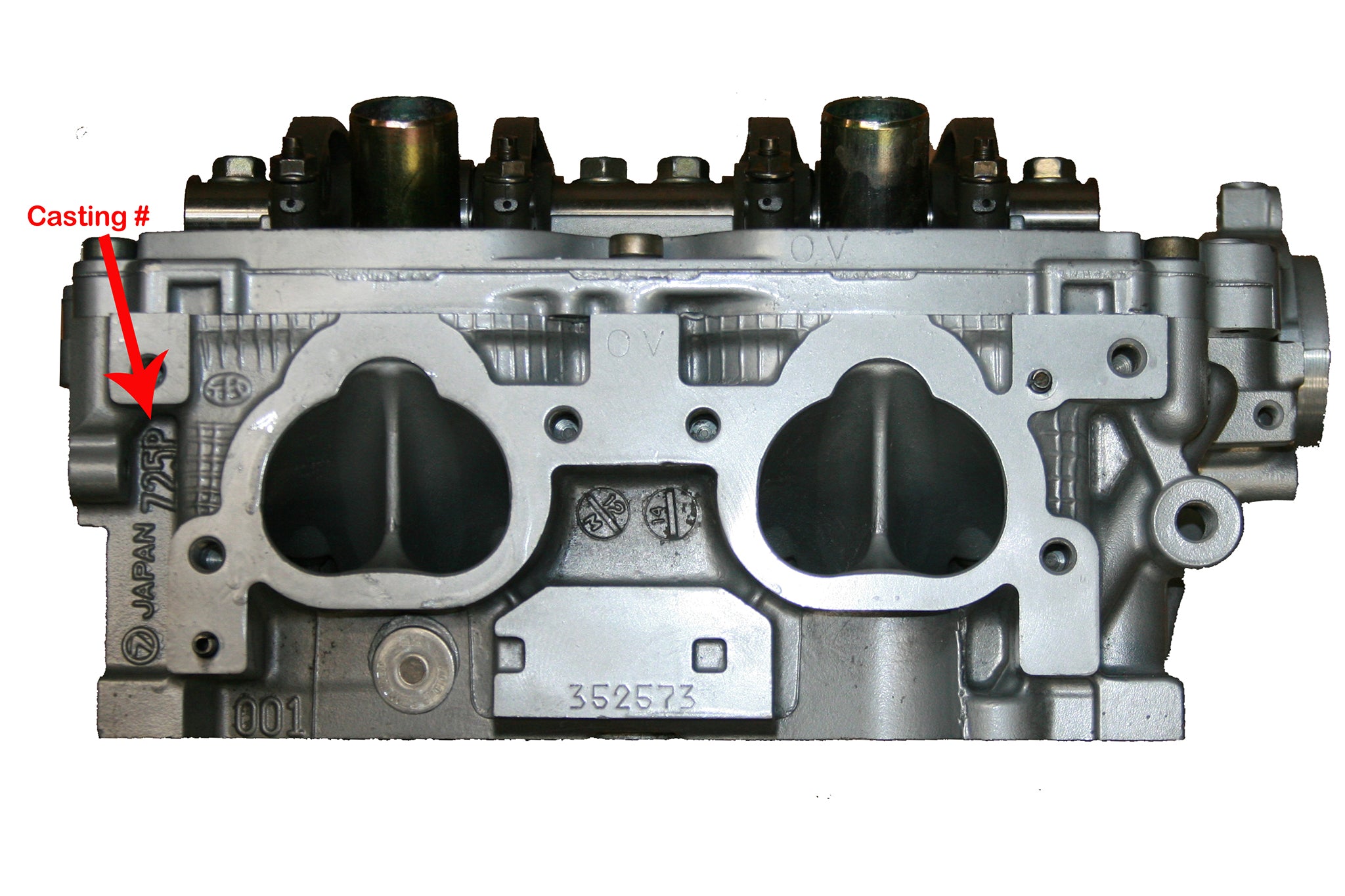 99-06 Subaru 2.5 SOHC EJ253 EJ259 Right Passenger side Rebuilt cylinder head casting # Z25P
