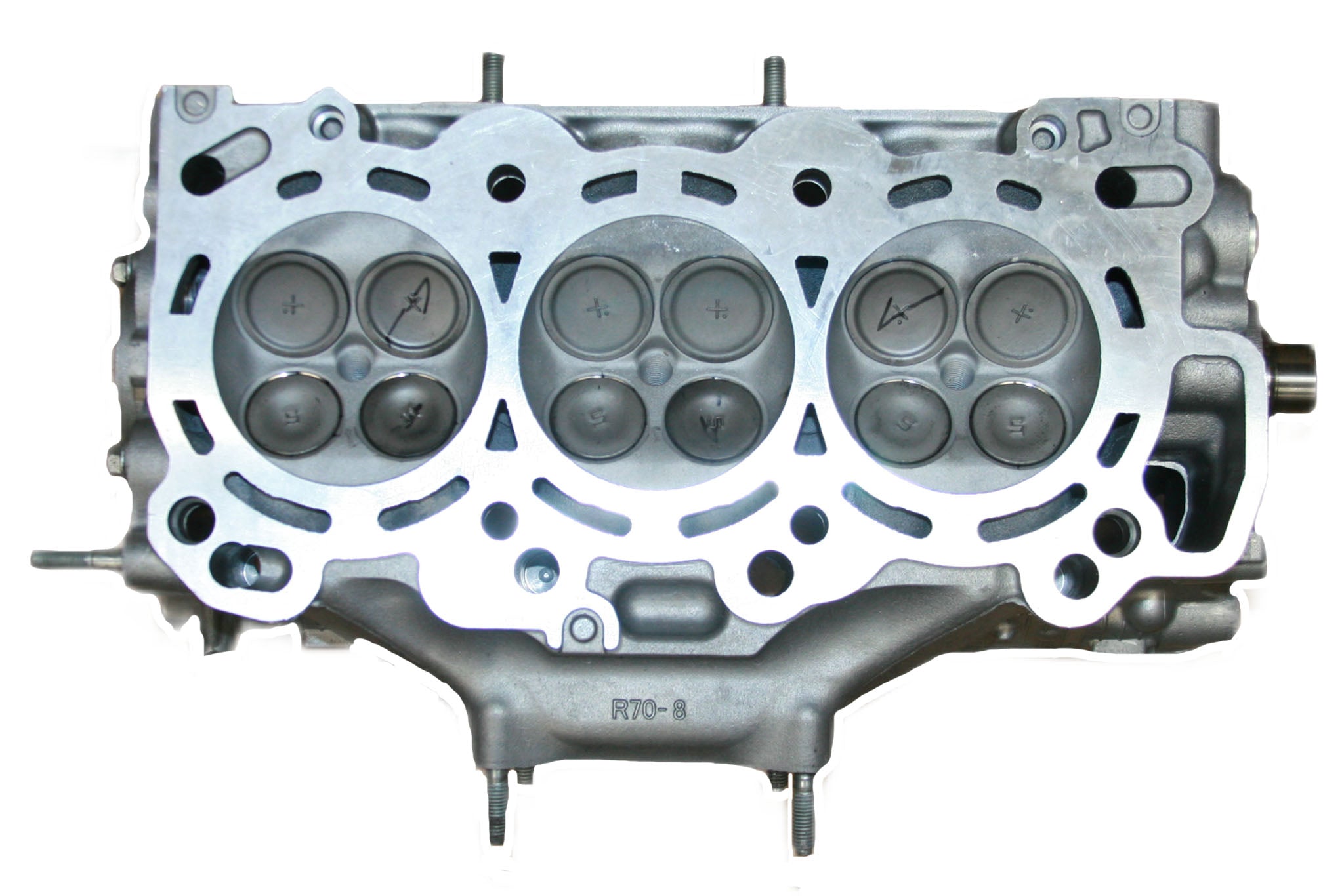 2009-15 Honda 3.5L SOHC J35Z4 Right Rebuilt Cylinder Head Casting # R70-8