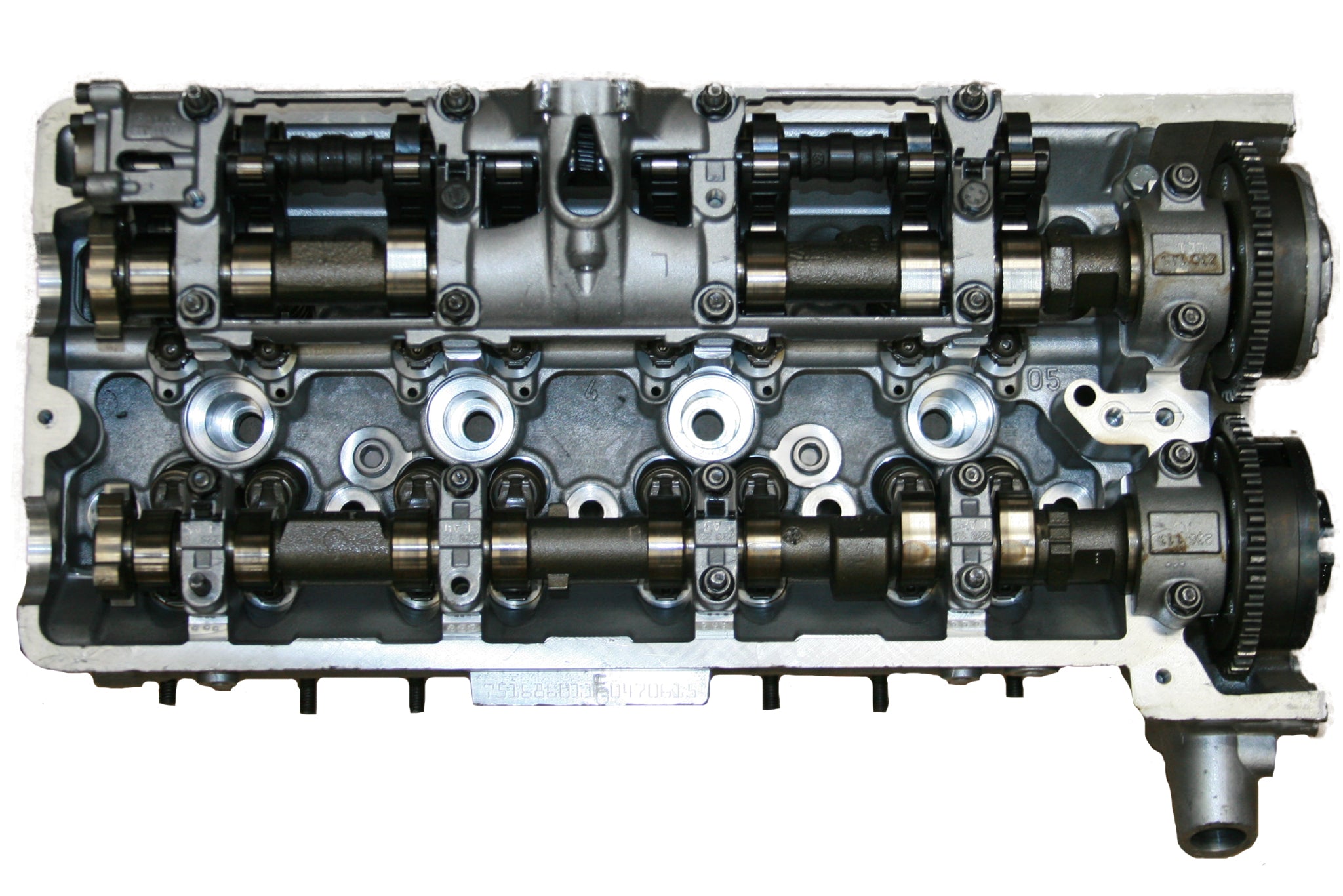 2001-07 BMW 4.4L DOHC N62B44 V8 Right Rebuilt Cylinder Head Casting # 750638711